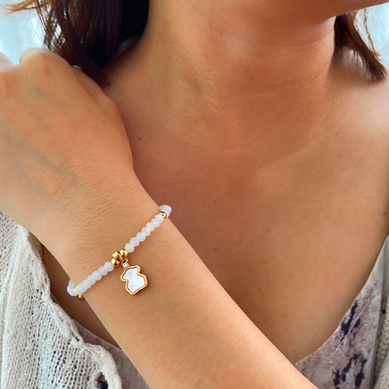 PULSERA DE OSO NÁCAR