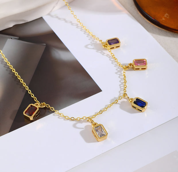 COLLAR CON DIJES MULTICOLOR