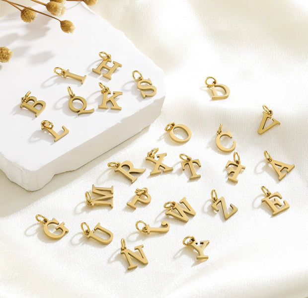 DIJE DE LETRA (DORADA)