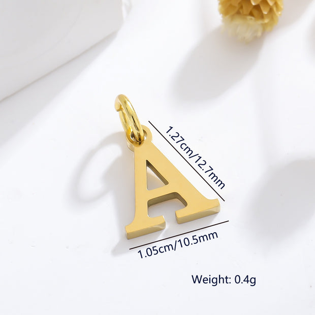 DIJE DE LETRA (DORADA)