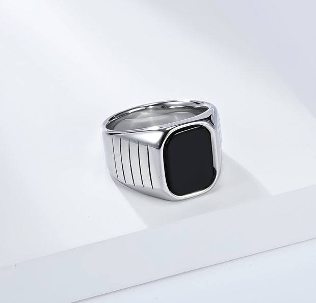 ANILLO TITAN CUADRADO