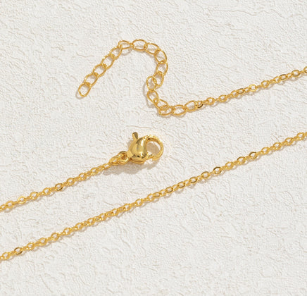 COLLAR CADENA ESLABÓN "O" (IDEAL PARA PERSONALIZAR CON DIJES)