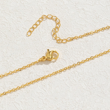 COLLAR CADENA ESLABÓN "O" (IDEAL PARA PERSONALIZAR CON DIJES)