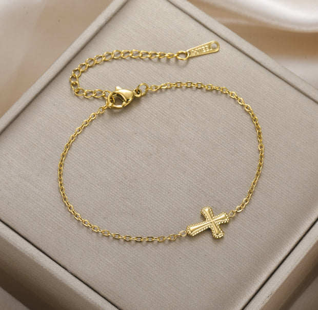 PULSERA CON CRUZ