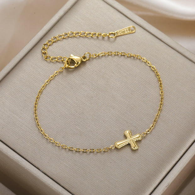 PULSERA CON CRUZ