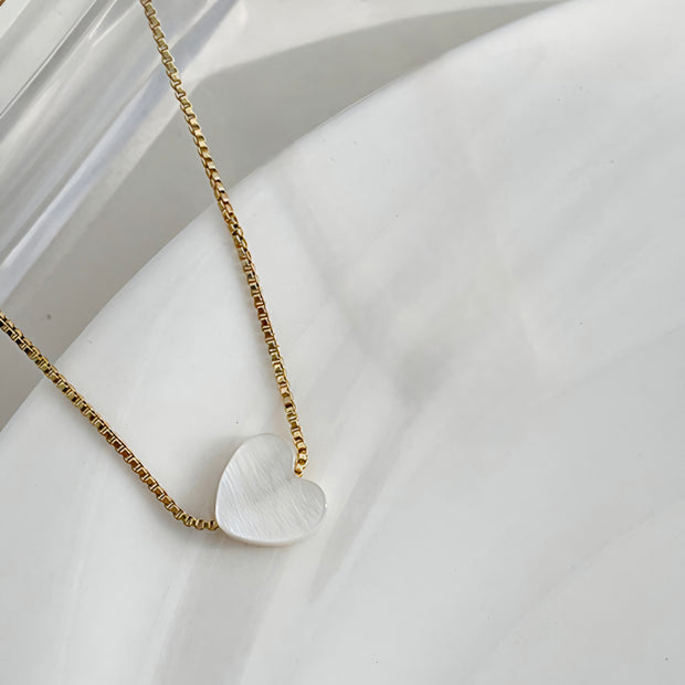 COLLAR CORAZÓN DE NÁCAR