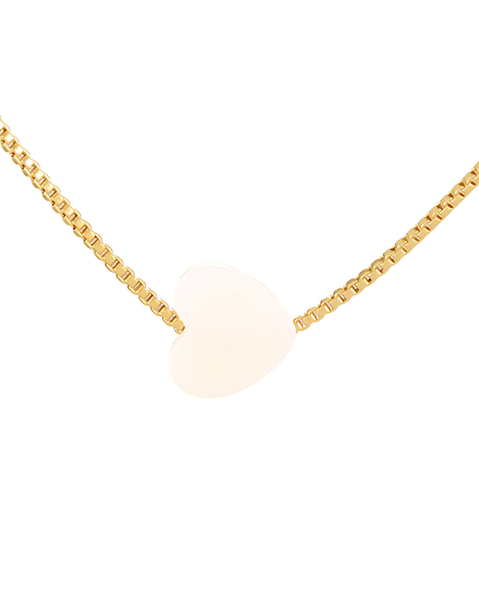 COLLAR CORAZÓN DE NÁCAR
