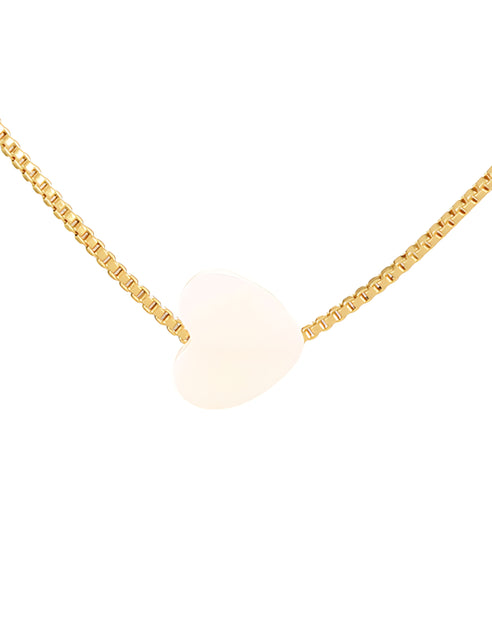 COLLAR CORAZÓN DE NÁCAR