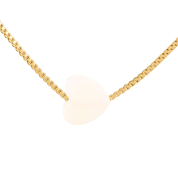 COLLAR CORAZÓN DE NÁCAR