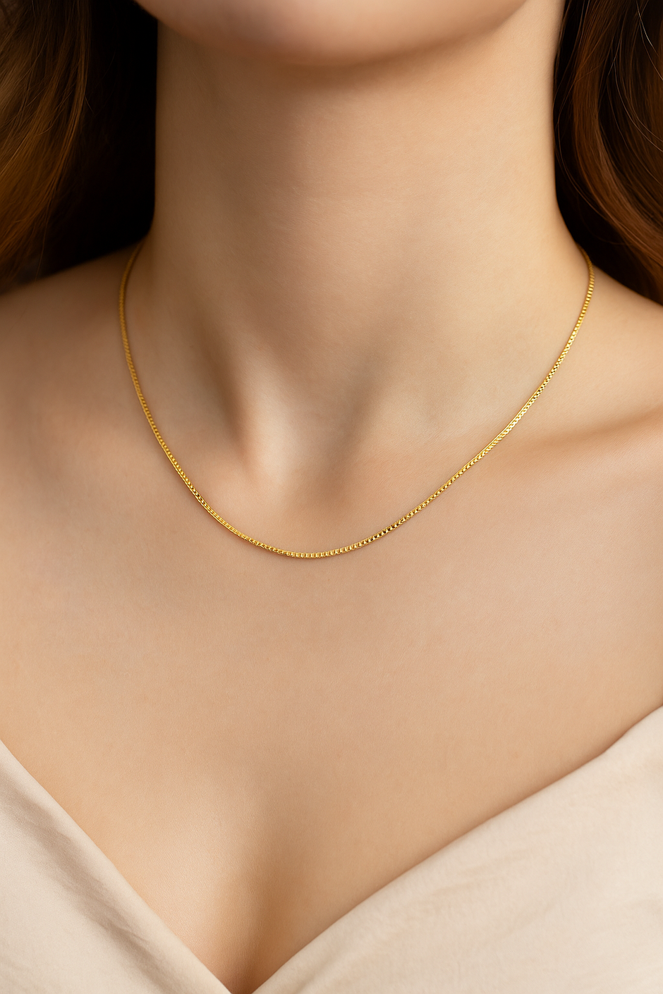 COLLAR CADENA DE CAJA