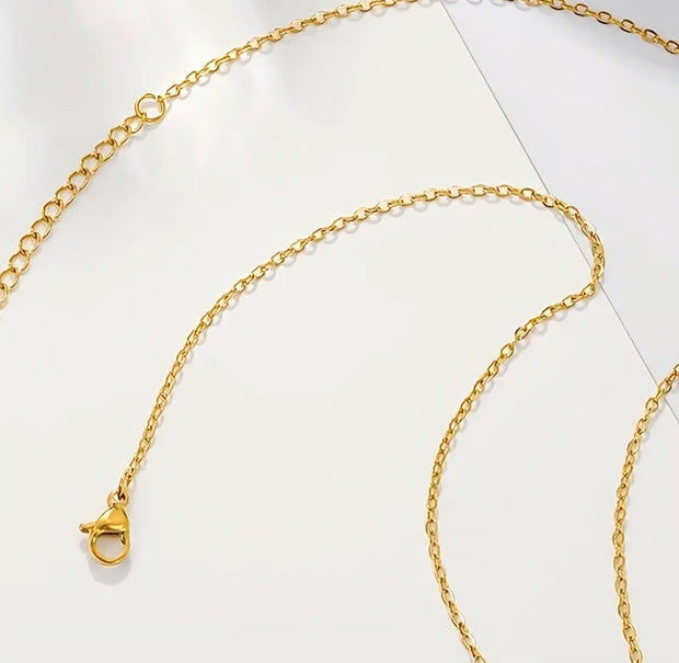 COLLAR CADENA ESLABÓN "O" (IDEAL PARA PERSONALIZAR CON DIJES)